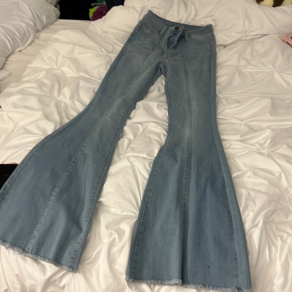 Flare pants jeans